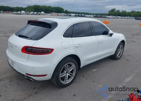 2015 Porsche Macan S from USA, damaged, VIN WP1AB2A56FLB72821